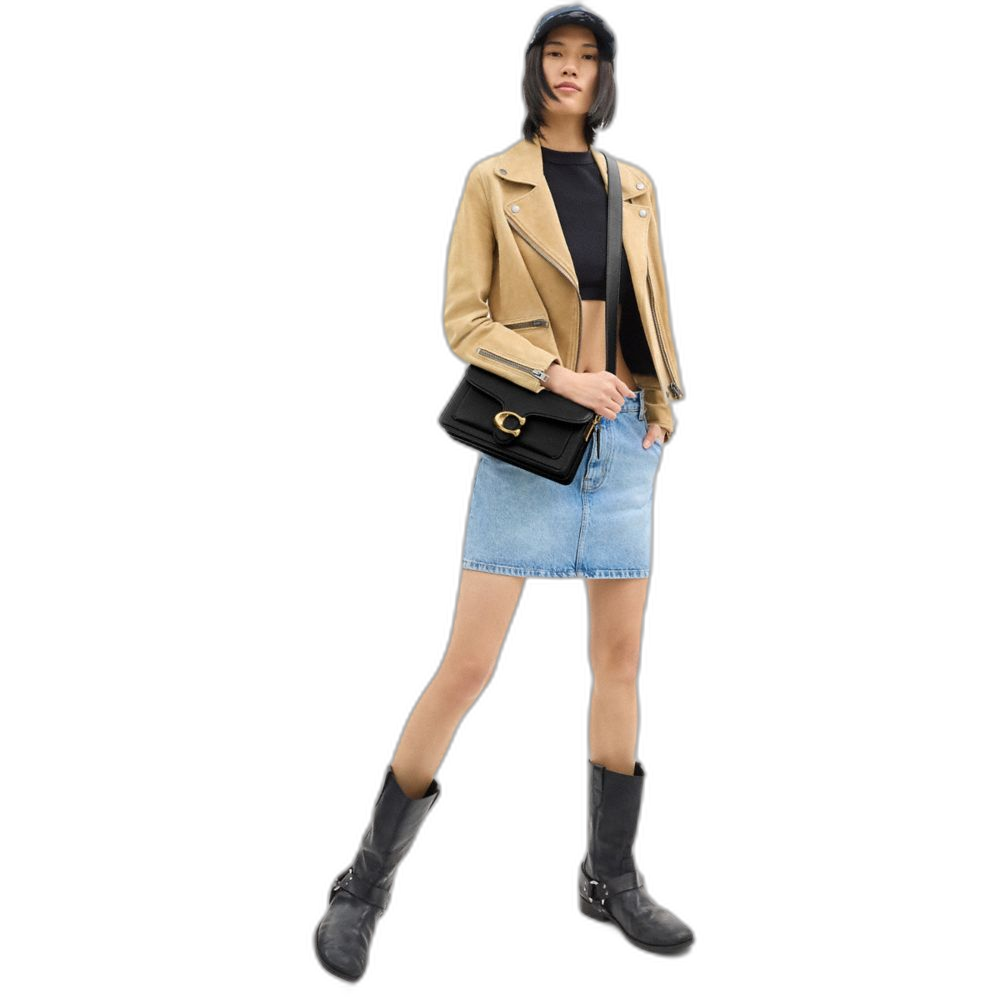 Tabby Schultertasche 26 - Gold/Schwarz