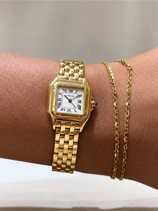 Panthère Uhr – Gelbgold