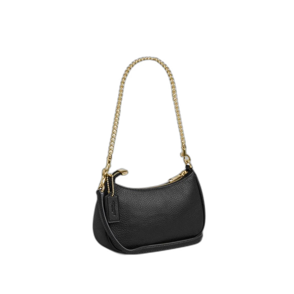Teri Shoulder Bag- Gold/Black