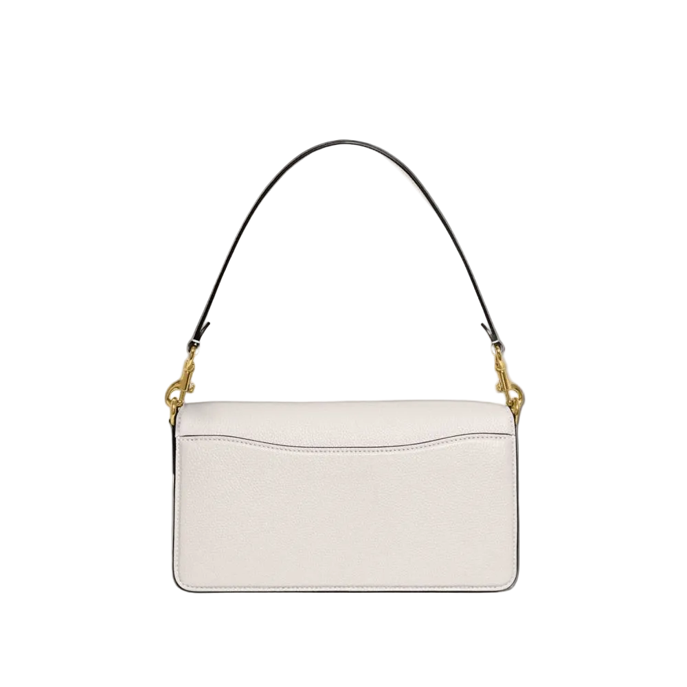 Tabby Schultertasche 26 - Messing/Kreide