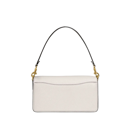 Tabby Schultertasche 26 - Messing/Kreide