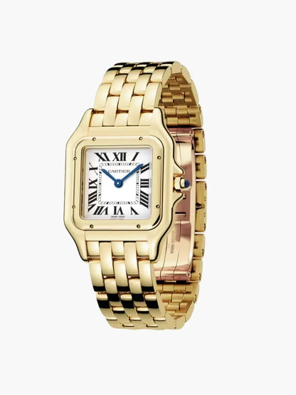Panthère Uhr – Gelbgold