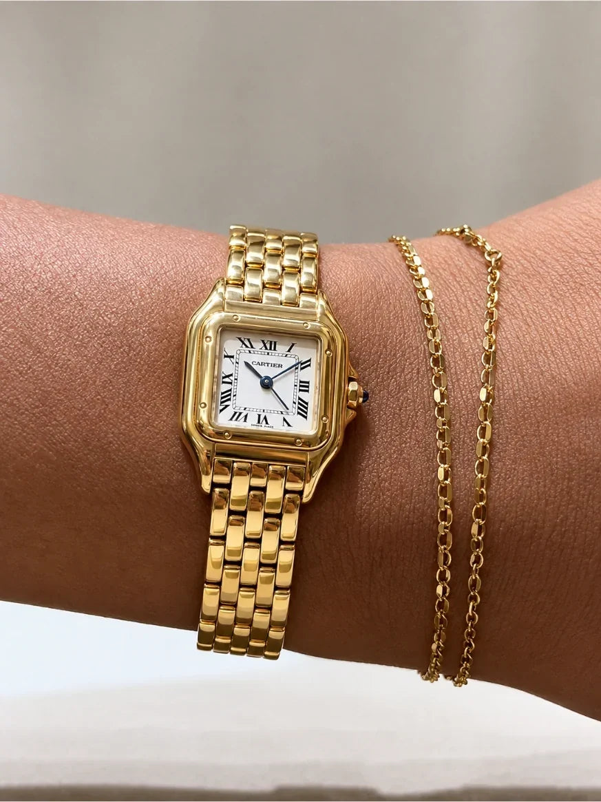 Panthère Uhr – Gelbgold