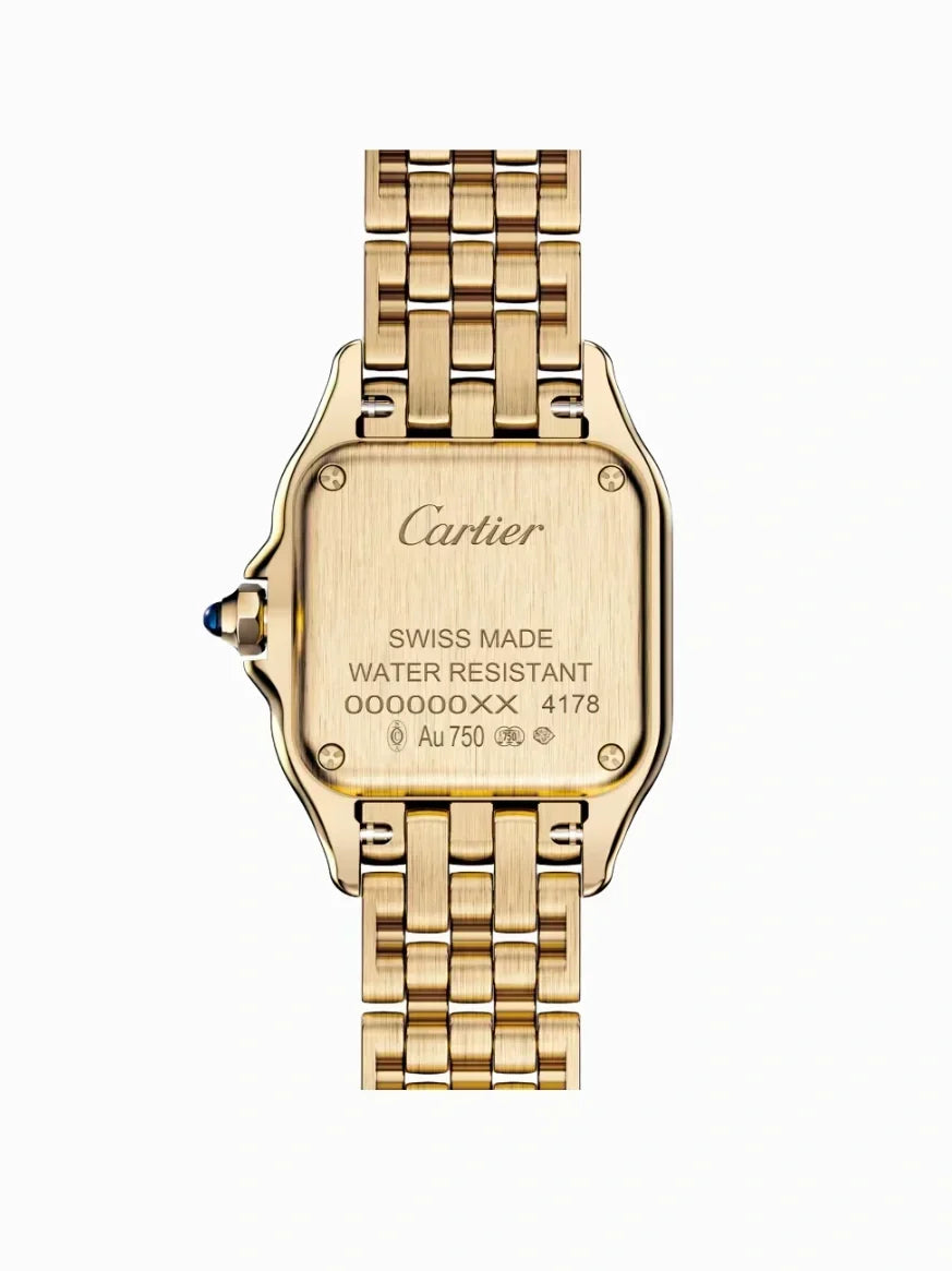 Panthère Uhr – Gelbgold