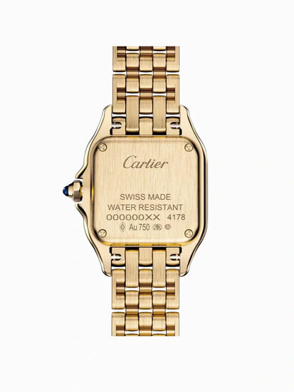 Panthère Uhr – Gelbgold