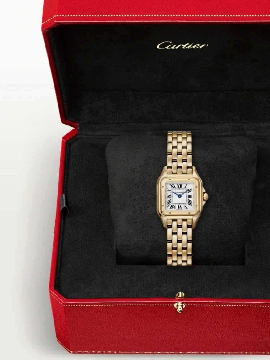 Panthère Uhr – Gelbgold