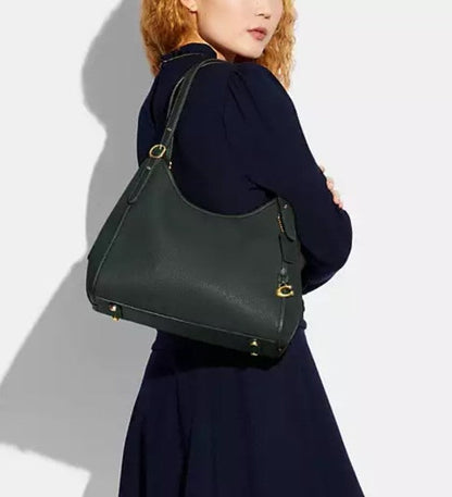 Lori Schultertasche - Gold/Schwarz