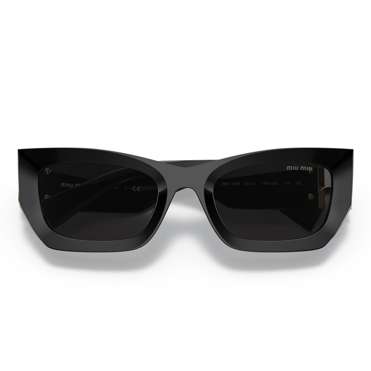 The Sunglasses 09WS  - Black/Dark Grey Women