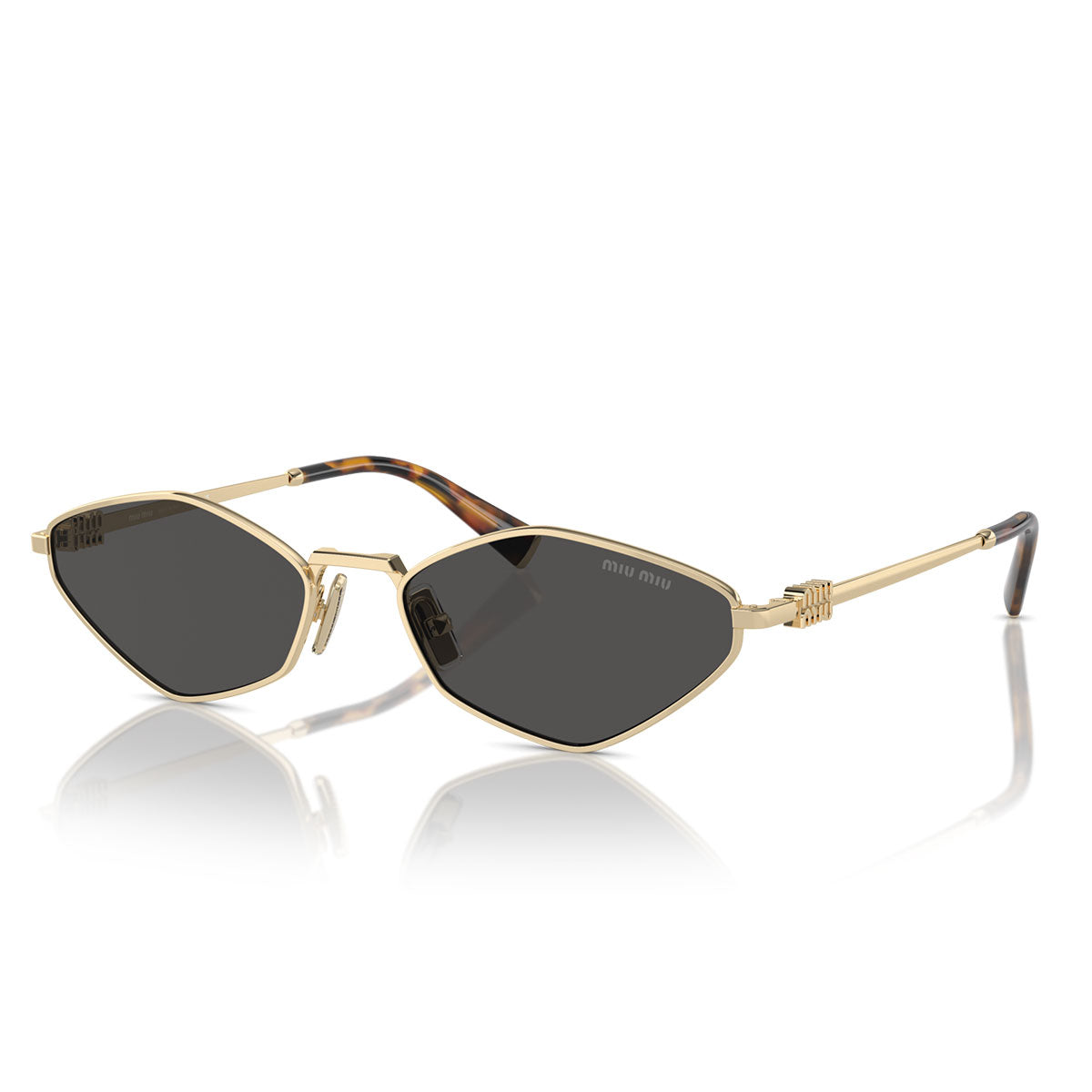 The Sunglasses MU56ZS - Gold/Gray Gradient Women