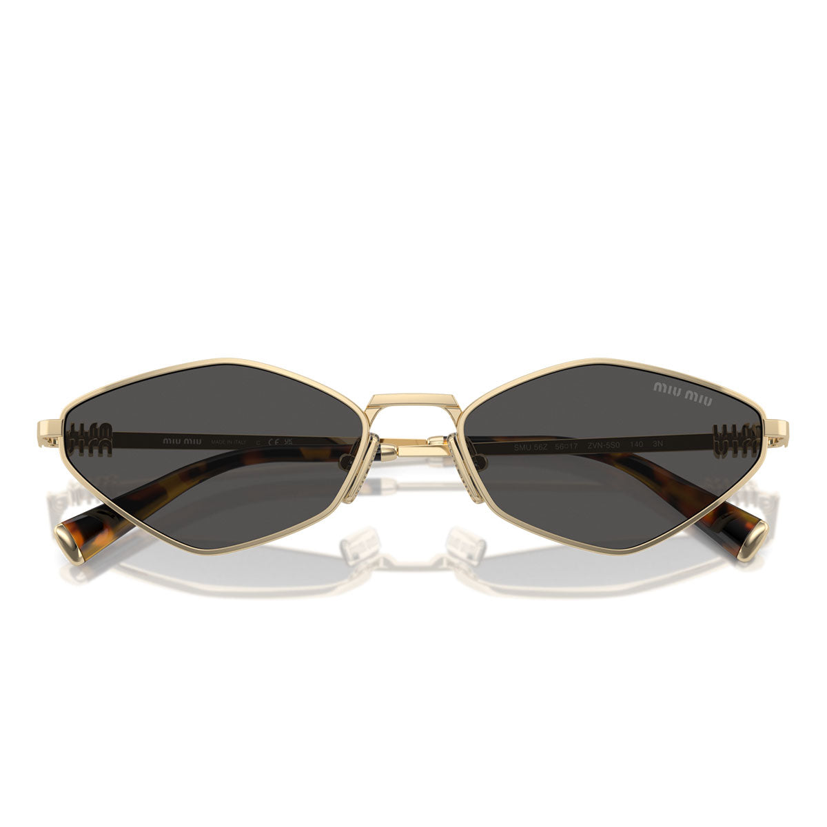 The Sunglasses MU56ZS - Gold/Gray Gradient Women