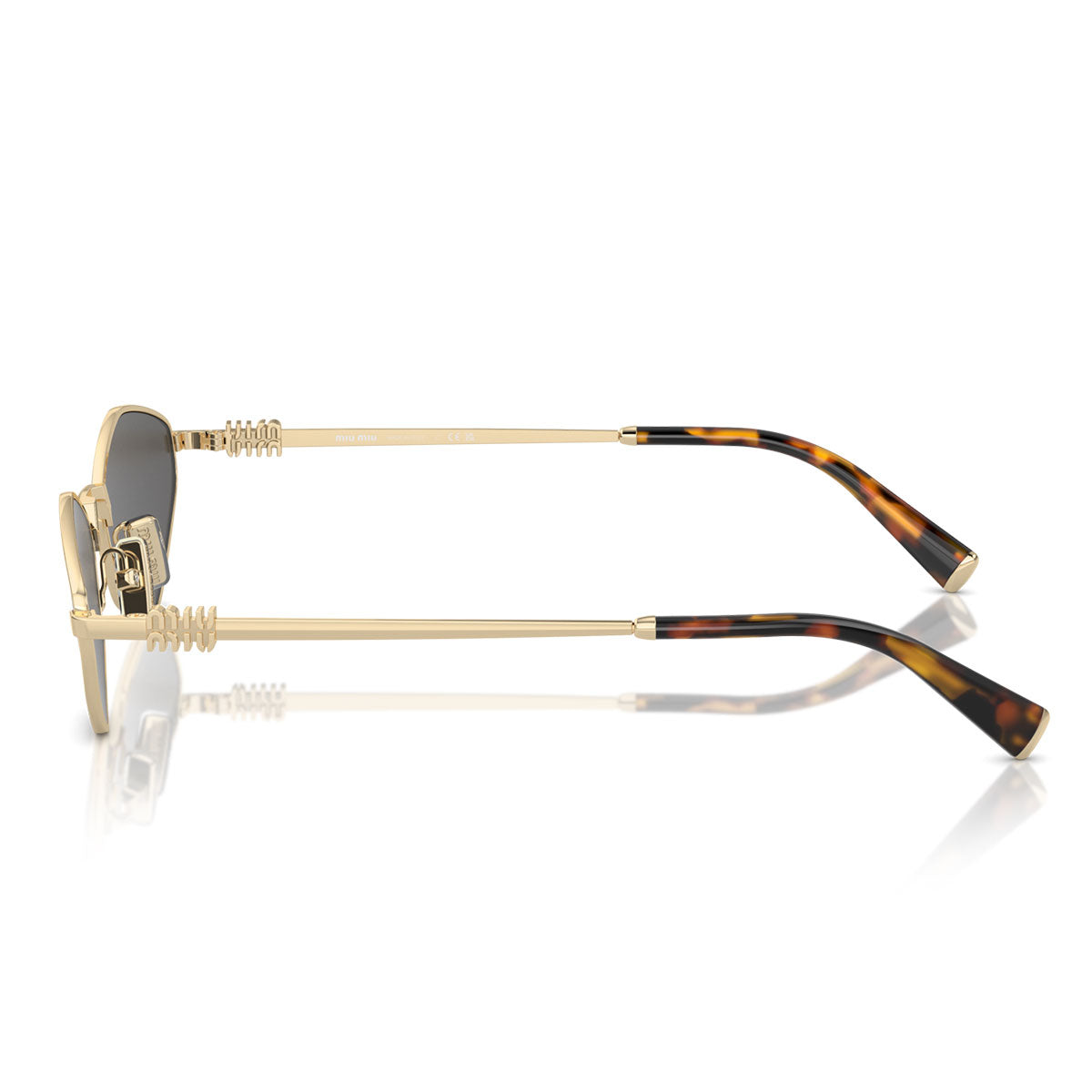 The Sunglasses MU56ZS - Gold/Gray Gradient Women