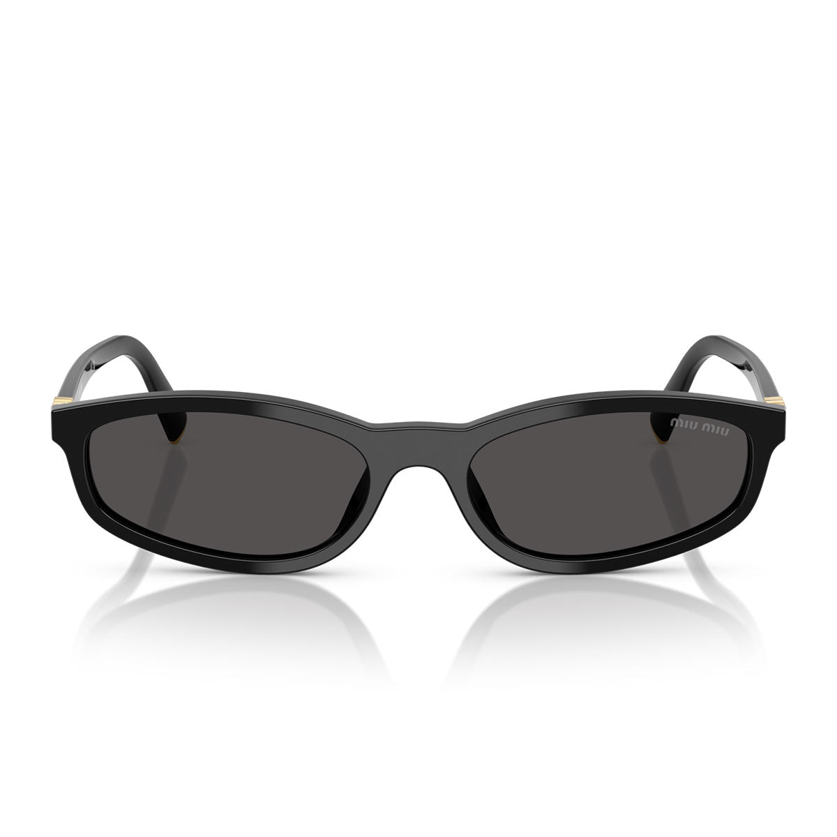The Sunglasses MU52Y/5AK06S - Gold/Gray Gradient Women
