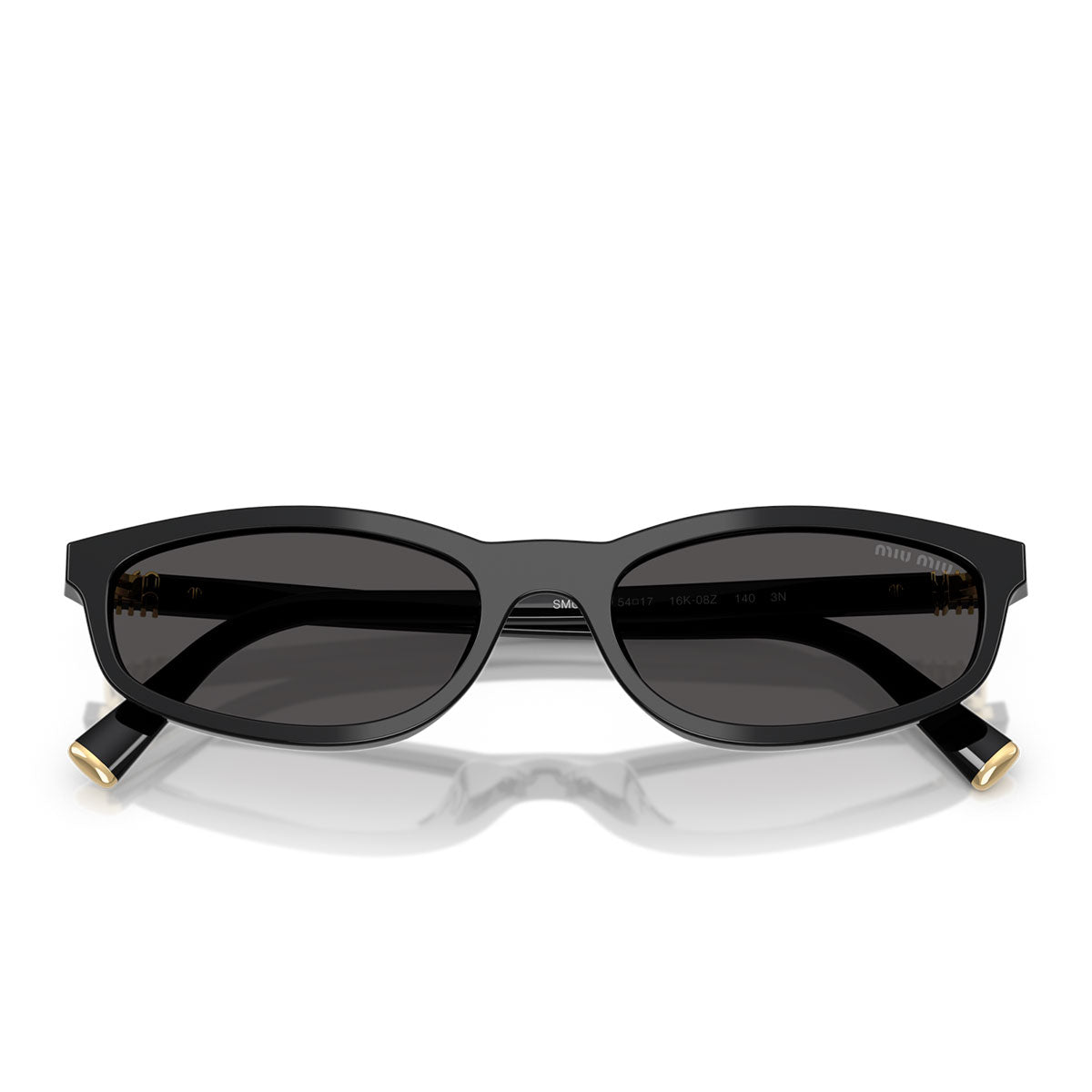 The Sunglasses MU52Y/5AK06S - Gold/Gray Gradient Women