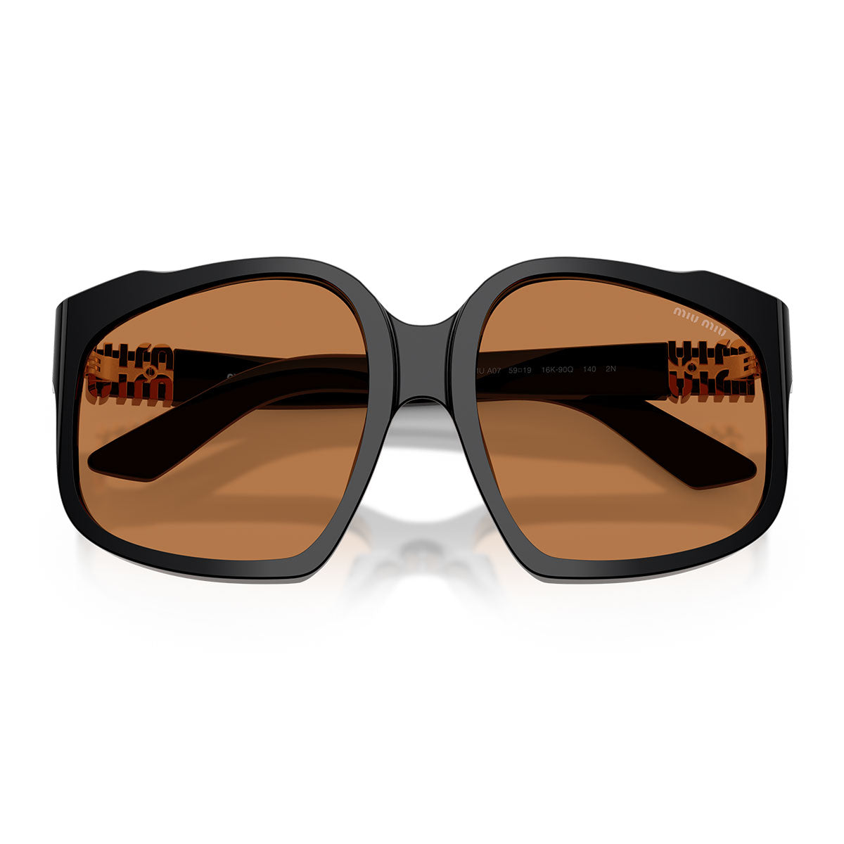 The Sunglasses MU52Y 5AK06S - Gold/Gray Gradient Women