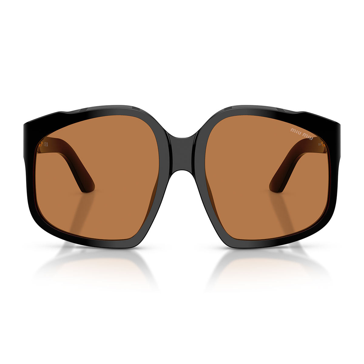 The Sunglasses MU52Y 5AK06S - Gold/Gray Gradient Women