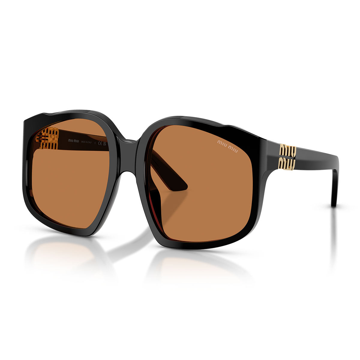 The Sunglasses MU52Y 5AK06S - Gold/Gray Gradient Women