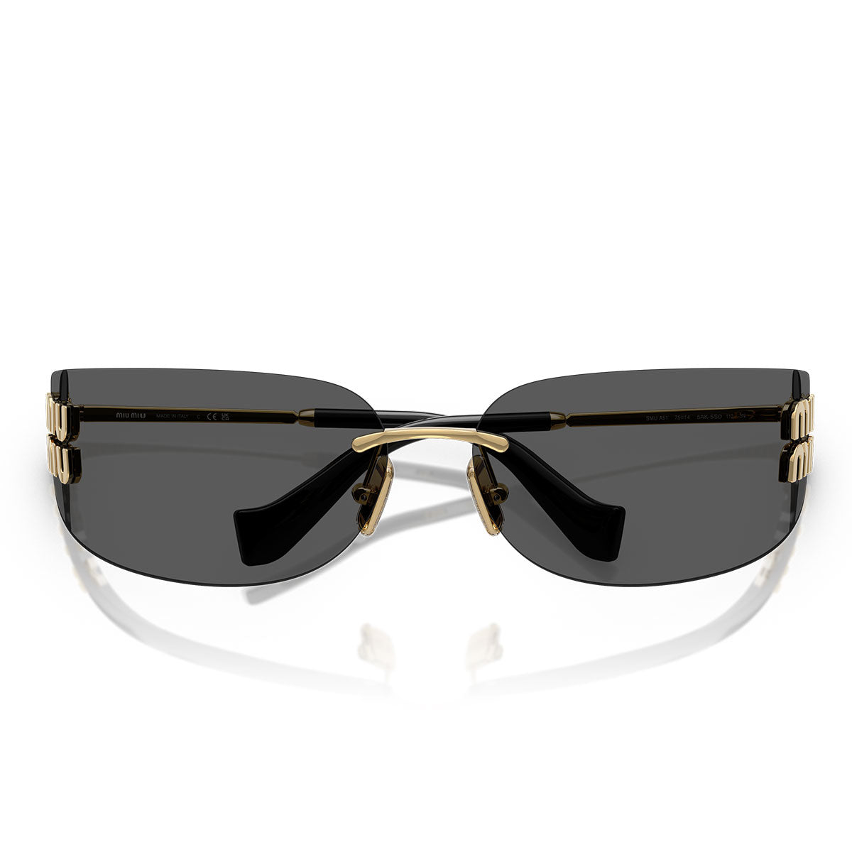 The Sunglasses MU52Y - Gold/Gray Gradient Women