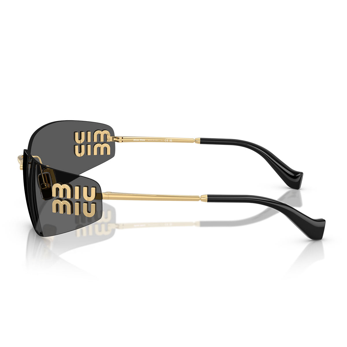 The Sunglasses MU52Y - Gold/Gray Gradient Women