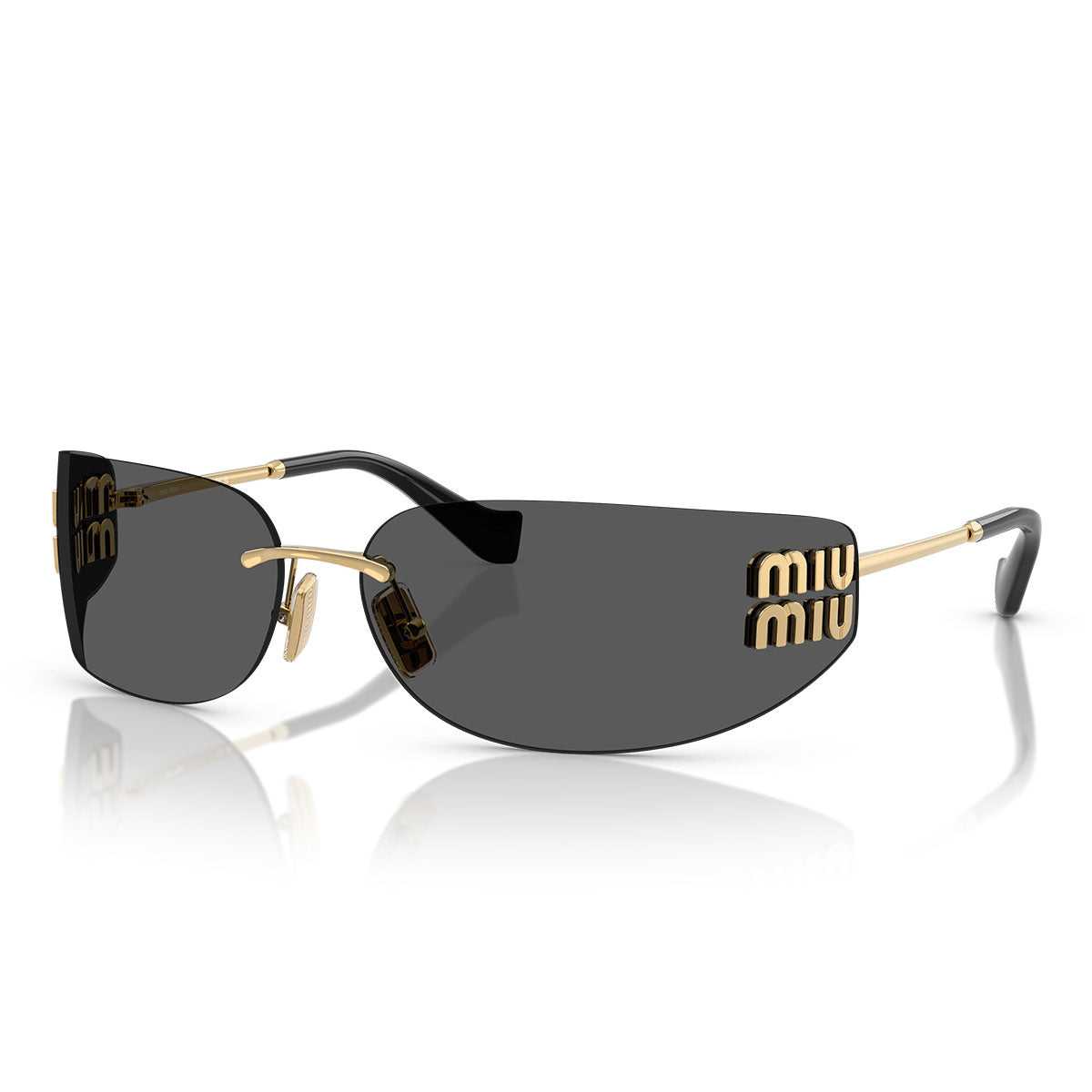 The Sunglasses MU52Y - Gold/Gray Gradient Women