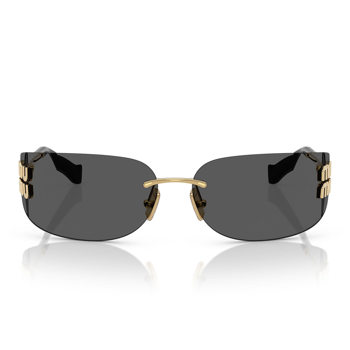 The Sunglasses MU52Y - Gold/Gray Gradient Women