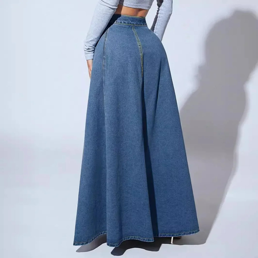 The Parisian Denim Skirt