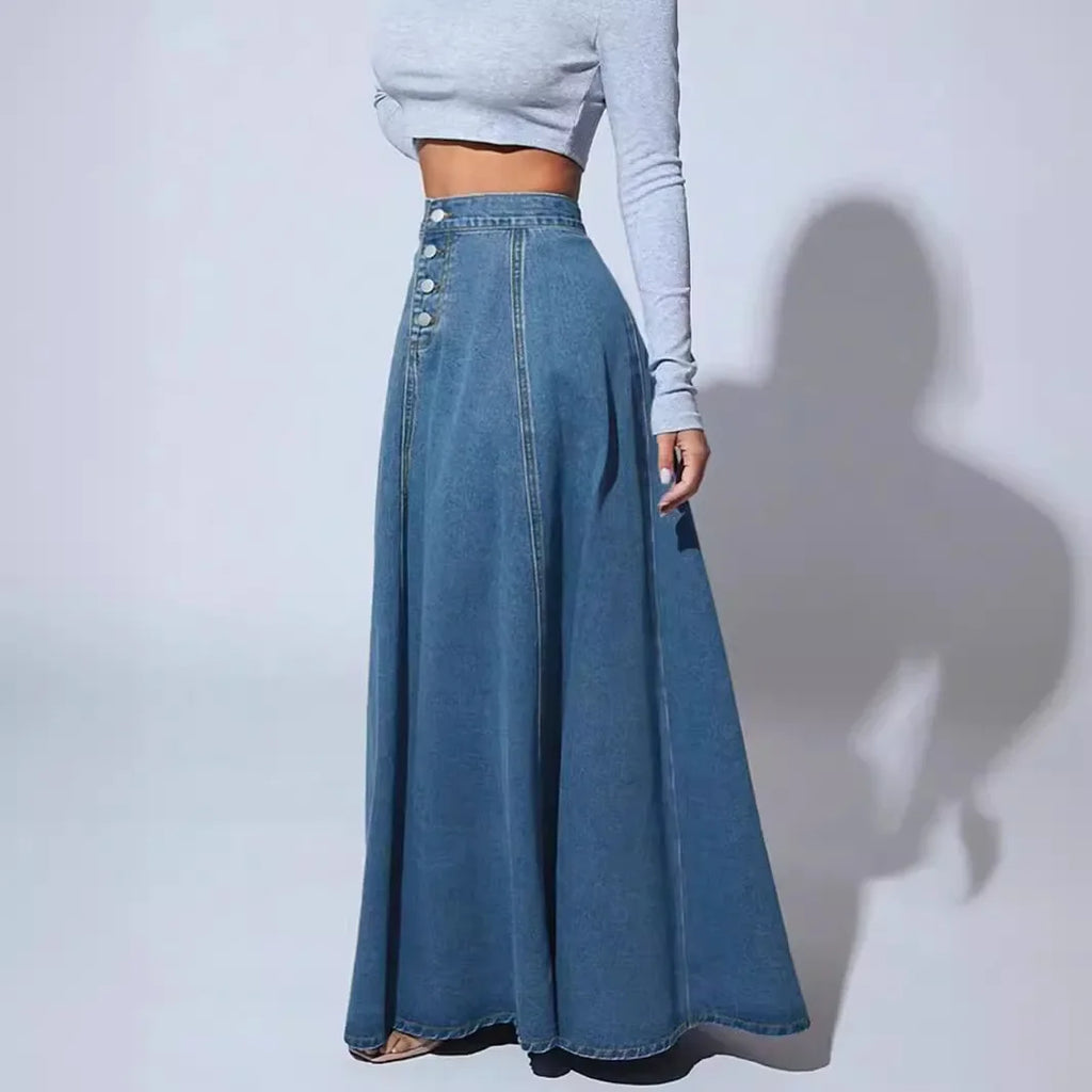 The Parisian Denim Skirt
