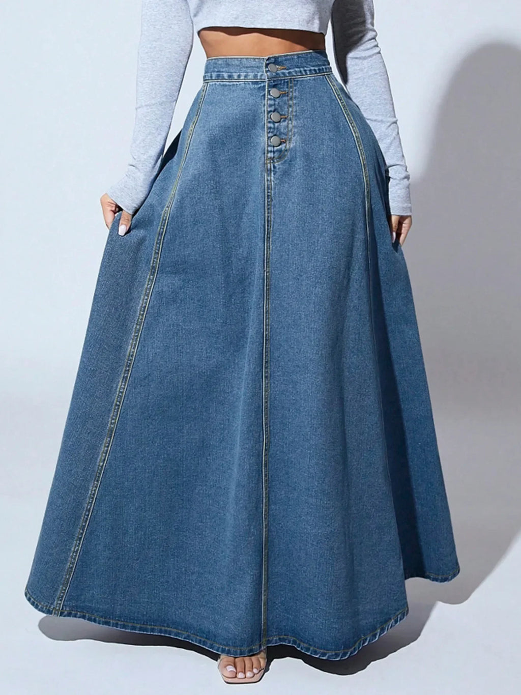 The Parisian Denim Skirt