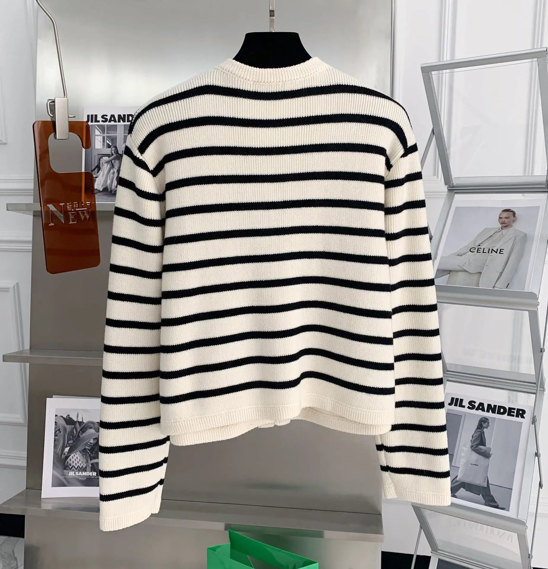 The Riviera Striped Cardigan