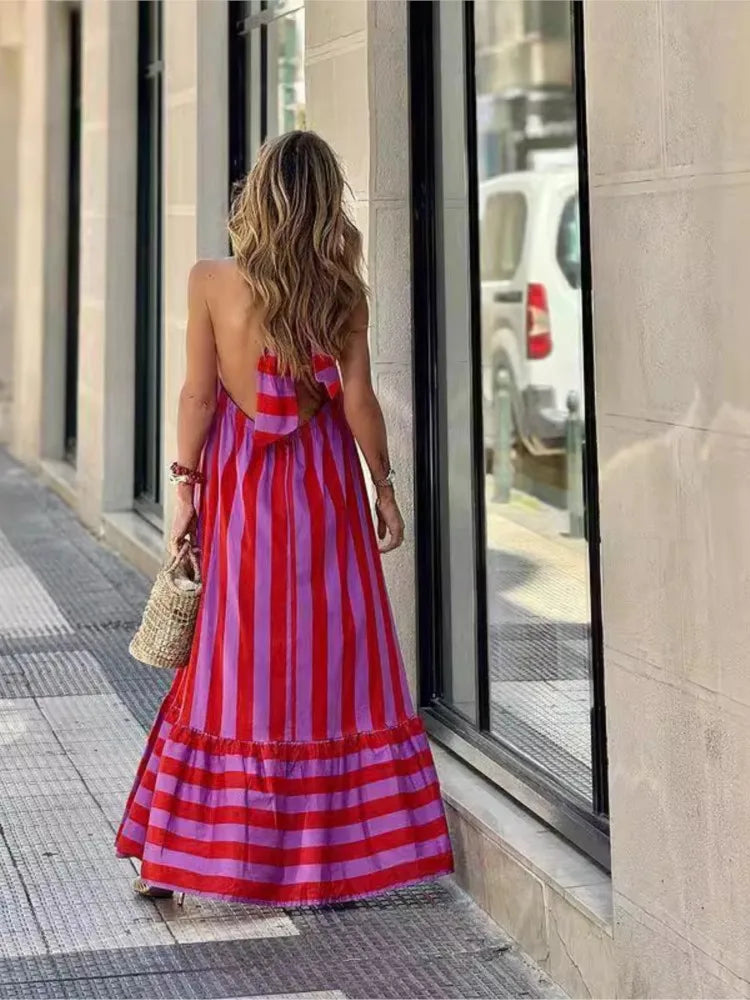 The Riviera Striped Dress