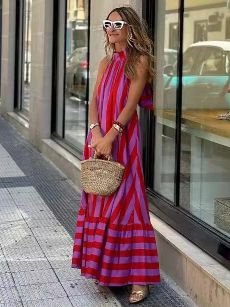 The Riviera Striped Dress