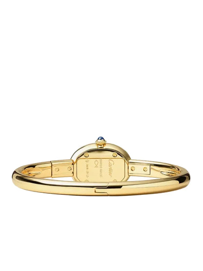 Baignoire Uhr – Armband aus Gelbgold