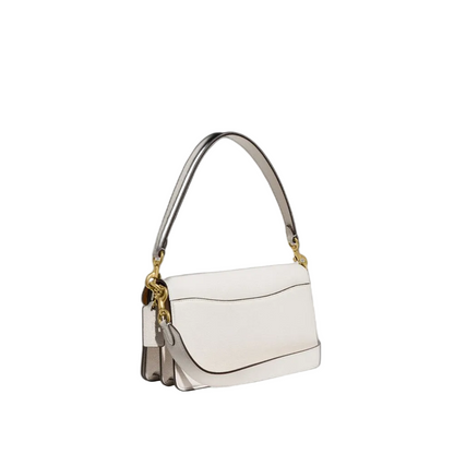 Tabby Schultertasche 26 - Messing/Kreide