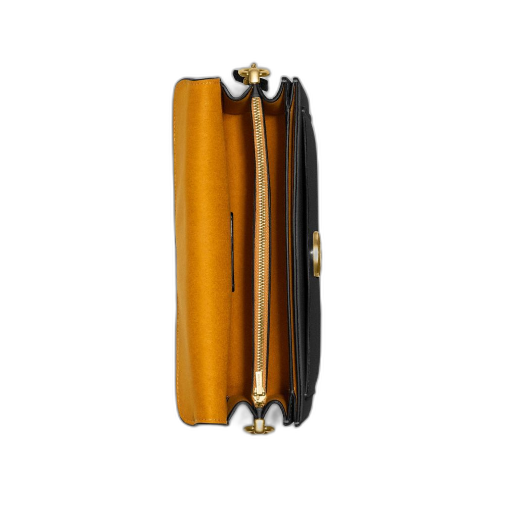 Tabby Schultertasche 26 - Gold/Schwarz