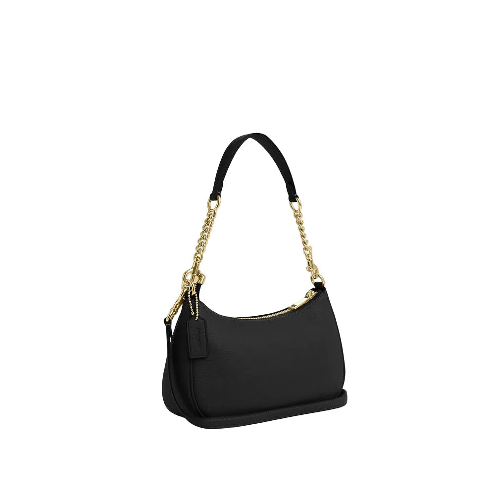 Teri Shoulder Bag- Gold/Black