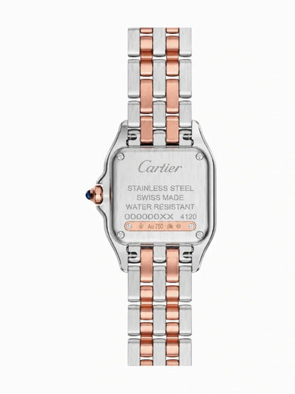 Panthère Kristall-Uhr – Roségold