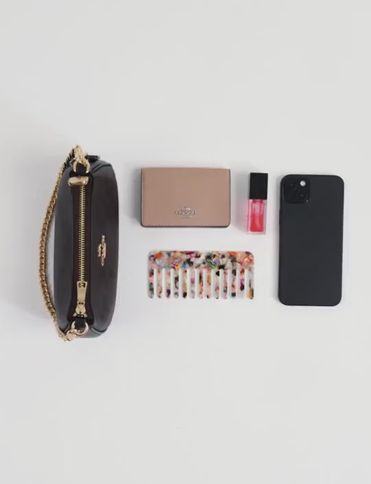 Teri Shoulder Bag- Gold/Black