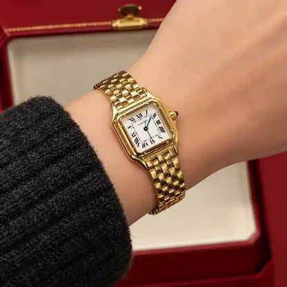 Panthère Uhr – Gelbgold