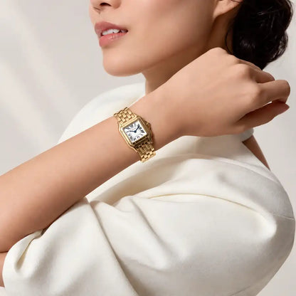Panthère Uhr – Gelbgold