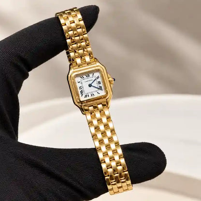Panthère Uhr – Gelbgold