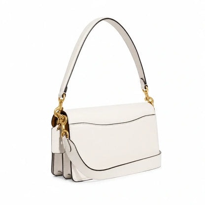 Tabby Schultertasche 26 - Messing/Kreide